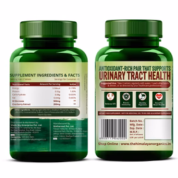 Vlado's Himalayan Organics D-MANNOSE + CRANBERRY Antioxidant Rich Supplement for Kidney Health & Urinary Tract Infection - 90 Tablets - Image 8