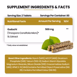 Vlado's Himalayan Organics Giloy Extract | Immunity Booster | Helps in Blood Purification | 120 Veg Tablets - Image 5