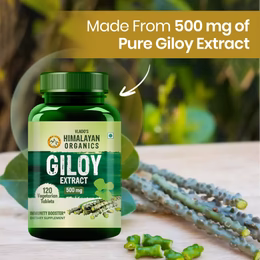 Vlado's Himalayan Organics Giloy Extract | Immunity Booster | Helps in Blood Purification | 120 Veg Tablets - Image 6