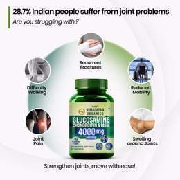 Vlado's Himalayan Organics Glucosamine Chondroitin MSM | For Bone, Joint & Cartilage Support | 90 Tablets - Image 5