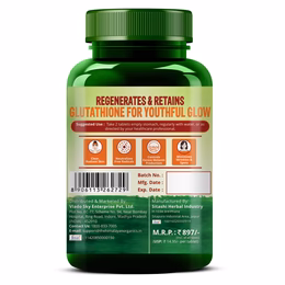 Vlado's Himalayan Organics Glutathione Builder for Anti-Ageing & Skin Brightening with ( Vitamin C, E, B6 & Curcumin ) - 60 Veg Tablets - Image 7