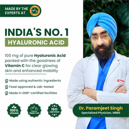 Vlado’s Himalayan Organics Hyaluronic Acid 100mg Supplement | Support Healthy Connective Tissue and Joints | Promote Youthful Glowing Skin - 90 Veg Capsules - Image 7