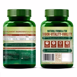 Vlado's Himalayan Organics Korean Red Ginseng 800mg/Serve - 100 Vegetarian Capsules - Image 8