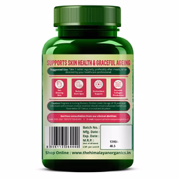 Vlado’s Himalayan Organics L-Glutathione Reduced + With Hyaluronic Acid Vitamin E + Biotin | Support Skin Health | Reduce Dark Spot | Antioxidant Support - 30 Veg Tablets - Image 3