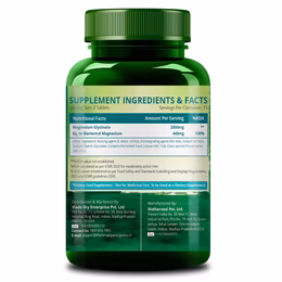 Vlado's Himalayan Organics Magnesium Glycinate High Absorption Magnesium Supplement 2000 MG - For Sleep, Cramps, Supports | Clinically Approven | Muscle Recovery & Better Sleep & Nerves Health - 30 Tablets - (100% RDA ) - Image 9