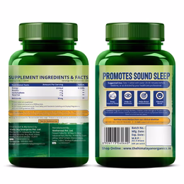 Vlado's Himalayan Organics Melatonin 10 MG Healthy Sleep Cycle | Helps Stress & Anxiety Relief | Improve Concentration | Non-Habit Forming (120 Tablets) - Image 8