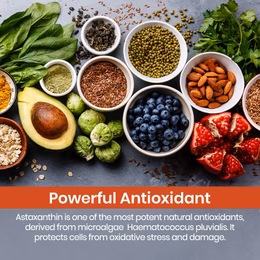 Vlado's Himalayan Organics Naturally Sourced Astaxanthin 4mg | Antioxidant for Skin, Eye & Energy | 60 Veg Capsules - Image 2