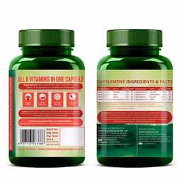 Vlado's Himalayan Organics Natural Vitamin B12 Supplement- with Vitamin B1,B2,B3,B5,B6,B7,B9,Moringa | Support Nerve Health & Brain Function I Energy Production, Energy, Maximize Absorption, Boost Metabolism I For Men & Women - 60 Vegetarian Capsules - Image 8