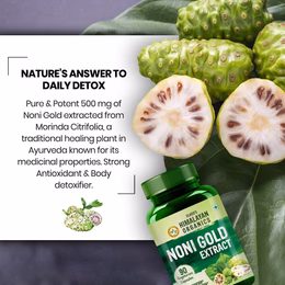 Vlado's Himalayan Organics Noni Gold Extract Body Detoxifier Supplement - 90 Veg Capsules - Image 5