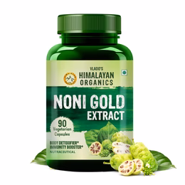 Vlado's Himalayan Organics Noni Gold Extract Body Detoxifier Supplement - 90 Veg Capsules
