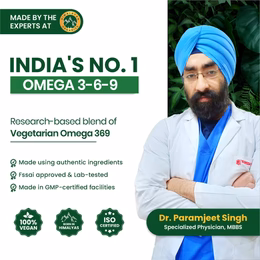 Vlado's Himalayan Organics Omega 3 6 9 Vegan Natural Nutrition Supplement for Muscle , Bone , Heart & Skin - 60 Capsules - Image 7