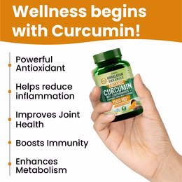 Vlado's Himalayan Organics - Organic Curcumin Tablets 1500+ Mg/Serving with Black Pepper and 95% Curcuminoids | Anti inflammatory Supplement for Adults | With Curcuma Longa, Turmeric | 60 Veg Tablets - Image 3