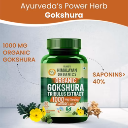 Vlado's Himalayan Organics - Organic Gokshura Tablets - 1000mg Gokhru / Serving - Tribulus Terrestris for Men & Women | Improves Energy, Muscle Strength, Stamina & Supports Recovery - Image 5