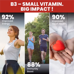 Vlado's Himalayan organics - Organic Niacin (Vitamin B3 ) 18 mg / Serving - for Vascularity & Increase Cellular Energy - 45 Veg Tablets - Image 6