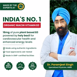 Vlado's Himalayan organics - Organic Niacin (Vitamin B3 ) 18 mg / Serving - for Vascularity & Increase Cellular Energy - 45 Veg Tablets - Image 7
