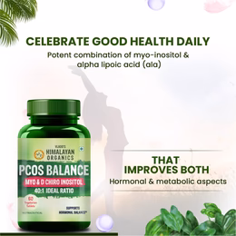 Vlado's Himalayan Organics PCOS Multivitamin Supplement 2000mg Myo-Inositol, Caronositol, Folate, Chromium, Calcium & Vitamin D | 60 Veg Tablets - Image 5