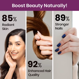 Vlado's Himalayan Organics Plant Based Biotin 10000 mcg for Hair Growth - 120 Veg Capsules - Image 3