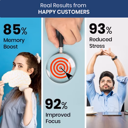 Vlado's Himalayan Organics Plant Based Brain Booster Supplement with Ginkgo Biloba & Brahmi | Boost concentration & Learning Activities | 60 Veg Capsules - Image 3