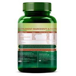 Vlado's Himalayan Organics Plant Based Calcium Magnesium + Zinc | Vitamin D3+k2 Supplement For Stronger Bones | Boost Immunity | Healthy Heart | Muscle Growth - 60 Veg Tablets - Image 4