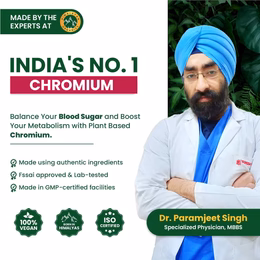 Vlado's Himalayan Organics Plant Based Chromium 50mcg | Supports Healthy Blood Glucose Level - 120 Veg Capsule - Image 7