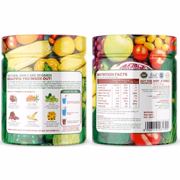 Vlado's Himalayan Organics Plant Based Collagen Builder Powder for Skin Regeneration, Anti-Aging Beauty & Repair (With Sea Buckthorn, Evening Primrose, Acai Berry) – 250gm - Image 4