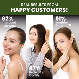 Vlado's Himalayan Organics Plant Based Collagen Builder Powder for Skin Regeneration, Anti-Aging Beauty & Repair (With Sea Buckthorn, Evening Primrose, Acai Berry) – 250gm - Image 8