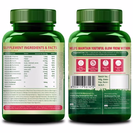 Vlado's Himalayan Organics Plant Based Collagen Builder With 8 B Vitamins for Hair and Skin | Collagen Supplement for Women & Men | Collagen Capsules With Biotin & Vitamin C | Glowing and Youthful Skin (90 Capsules) - Image 8