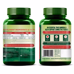 Vlado's Himalayan Organics Plant Based Copper 1700mcg with Green Tea Extract | Support Connective Tissues | Good For Bone Health - 120 Veg Capsules - Image 8