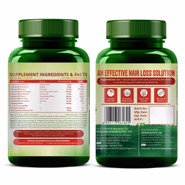 Vlado's Himalayan Organics Plant Based DHT Blocker | Goodness Of Nettle Leaves | 60 Veg Capsules - Image 8