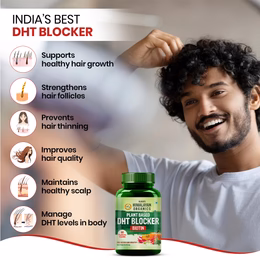 Vlado's Himalayan Organics Plant Based DHT Blocker | Goodness Of Nettle Leaves | 60 Veg Capsules - Image 3