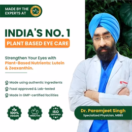 Vlado's Himalayan Organics Plant Based Eye Care Lutein and Zeaxanthin Supplement to Improve Vision, Blue Light & Digital Guard (Lutemax 2020, Orange Extract, Carrot Extract) - 60 Veg Tablets y Title Update kro - Image 8