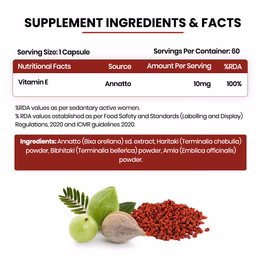 Vlado's Himalayan Organics Plant Based Vitamin E Capsules (Non GMO Sunflower, Aloevera, Argan) - 60 Capsules - Image 6