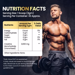 Vlado's Himalayan Organics Pure Micronised Creatine Monohydrate Powder I Pre/Post Workout Supplement, Instant Energy for Athletic Performance I Faster Muscle Building & Recovery I Unflavored - 33 Servings - Image 2