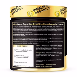Vlado's Himalayan Organics Pure Micronised Creatine Monohydrate Powder I Pre/Post Workout Supplement, Instant Energy for Athletic Performance I Faster Muscle Building & Recovery I Unflavored - 33 Servings - Image 9