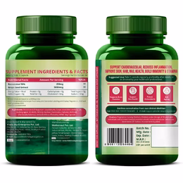 Vlado's Himalayan Organics Resveratrol 255mg with Grape Seed Extract Supplement | Support Heart And Skin Health | Powerful Anti-oxidant for Anti-Ageing - 60 Veg Capsules - Image 7