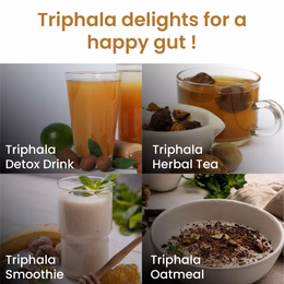 Vlado's Himalayan Organics Triphala Powder - 100 GM | Triphala Churna For Gut, Immune & Intestinal Health | Colon & Digestion, For Balanced Bowel & Gut Health, Contains Bioactives and Antioxidants, GMP & NPOP Certified Organic I Helps Relieve Constipation - Image 6