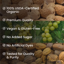 Vlado's Himalayan Organics Triphala Powder - 100 GM | Triphala Churna For Gut, Immune & Intestinal Health | Colon & Digestion, For Balanced Bowel & Gut Health, Contains Bioactives and Antioxidants, GMP & NPOP Certified Organic I Helps Relieve Constipation - Image 7