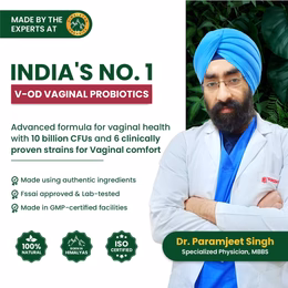 Vlado's Himalayan Organics Vaginal Probiotics for Women pH Balance with Prebiotics & Lactobacillus Probiotic Blend - Vaginal Health Supplement - I Clinically Proven Strains & 10 billion CFU I PromoteVaginal Odor & Vaginal Flora - 60 Veg Capsules - Image 10