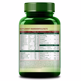 Vlado's Himalayan Organics Whole Food Multivitamin For Women With Vitamin B1, B2, B3, B5, B6, B7, B9, B12, C, D, E, Calcium, Magnesium, Zinc | - 30 Veg Capsules - Image 4