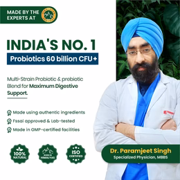 Vlado’s Himalayan Organic Probiotics 60 Billion CFU + 170Mg Prebiotics + 24 Strains Supplement | Better Nutrient Absorption | Healthy Digestion, Stronger Immunity & Overall Wellness - 60 Veg Capsules - Image 9